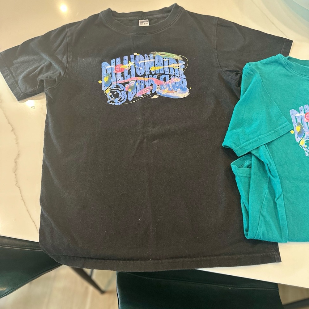 Buy One Get One FREE. BBC Kids T-Shirt - Black and Teal